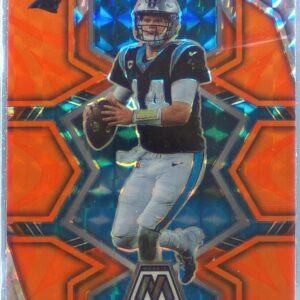2022 Mosaic Sam Darnold Mosaic Reactive Orange #27 Panthers