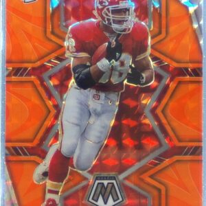 2022 Mosaic Tony Gonzalez Mosaic Reactive Orange #100 Chiefs