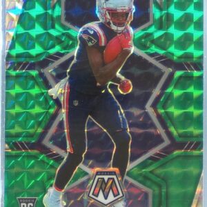 2022 Mosaic Tyquan Thornton Mosaic Green RC #336 Patriots