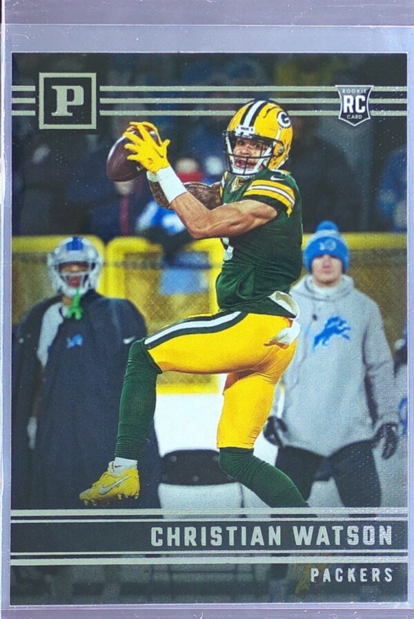 2022 Panini Chronicles Christian Watson RC #PA-14 Packers Panini