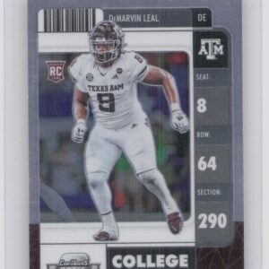 2022 Panini Chronicles Contwnders Optic Draft Picks DeMarvin Leal Rookie RC #34