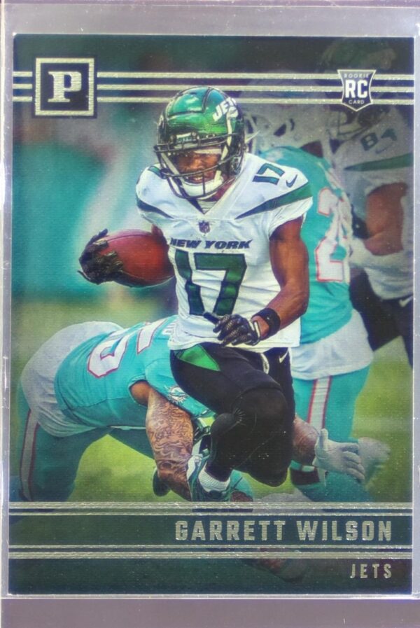 2022 Panini Chronicles Garrett Wilson RC #PA-7 Jets Panini