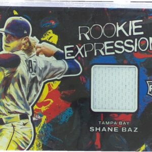 2022 Panini Diamond Kings Shane Baz JSY RC #RE-SB Rays Rookie Expression
