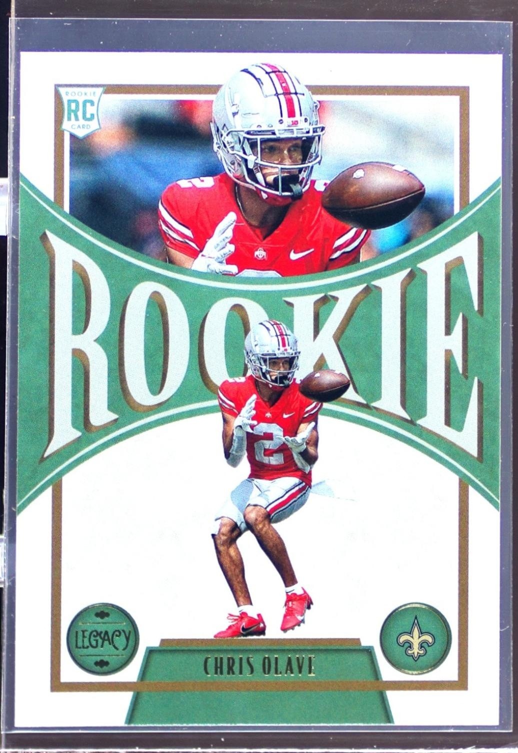 2022 Panini Legacy Chris Olave RC #154 Saints