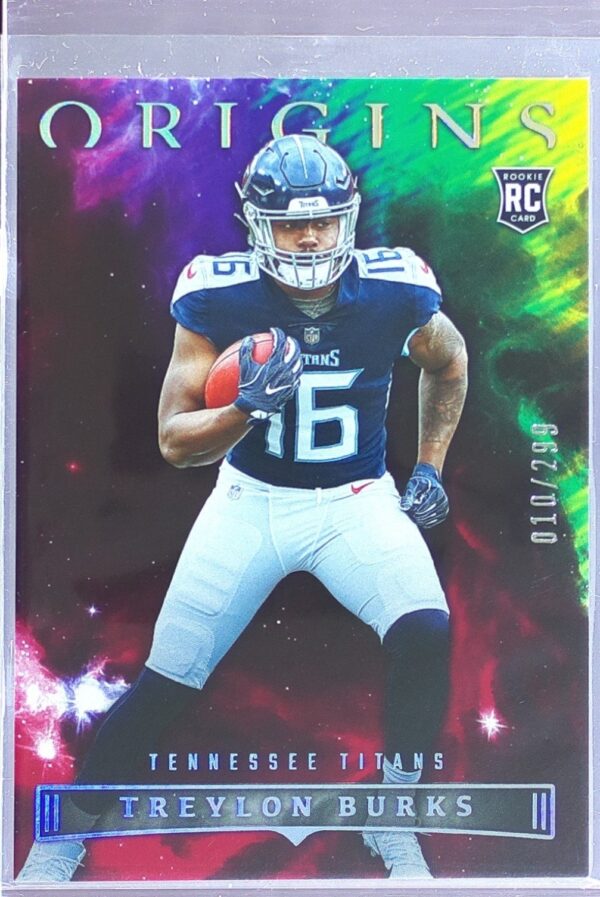 2022 Panini Origins Treylon Burks Red /299 RC #110 Titans