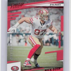 2022 Panini Prestige Nick Bosa Xtra Points Red /449 #270 49ers