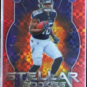 2022 Panini Rookies & Stars Treylon Burks RC #SR-8 Titans Stellar Rookies Red Pl