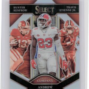 2022 Panini Select Draft Picks Andrew Booth Jr. / Hunter Renfrow / Travis Etienn