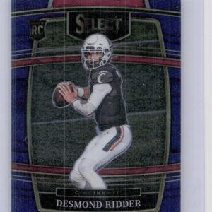 2022 Panini Select Draft Picks Desmond Ridder Blue (Retail Base) RC #17 Bearcats