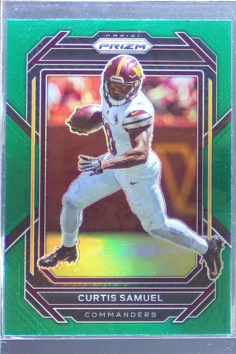 2022 Prizm Curtis Samuel Green #295 Commanders