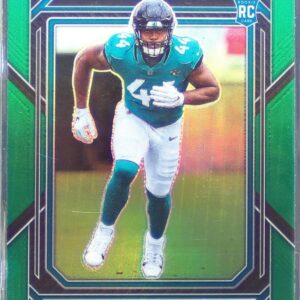 2022 Prizm Travon Walker Green RC #339 Jaguars