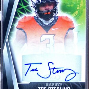 2022 SAGE Tre Sterling Auto #A-TS2 Cowboys Autographs Green