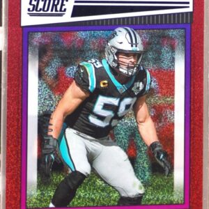 2022 Score Luke Kuechly Dots Red /499 #53 Panthers