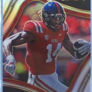 2022 Select Draft Picks DK Metcalf Silver Prizm #146 Rebels