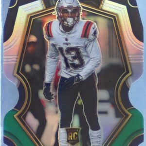2022 Select Jack Jones Black and Green Prizm Die Cut RC #169 Patriots