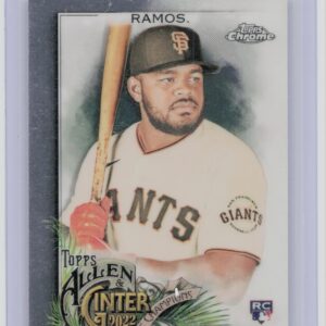 2022 Topps Allen & Ginter Chrome Heliot Ramos Silver Portrait RC #280 Giants