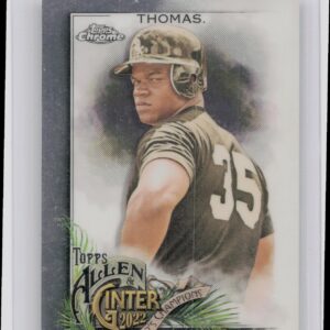 2022 Topps Allen & Ginter Frank Thomas Silver Portrait #9 Sox