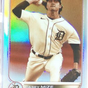 2022 Topps Chrome Casey Mize Sepia Refractor #162 Tigers