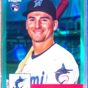 2022 Topps Chrome Platinum Anniversary Luke Williams RC Aqua Lava Refractor /299