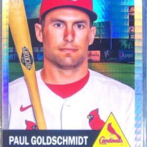 2022 Topps Chrome Platinum Anniversary Paul Goldschmidt Prism Refractor #229