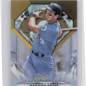 2022 Topps Chrome Update George Brett #DGC-35 Royals Diamond Greats Die Cuts