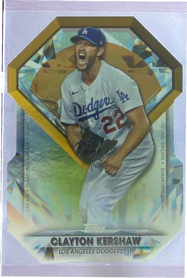 2022 Topps Clayton Kershaw #DGDC-12 Dodgers Diamond Greats Die Cuts