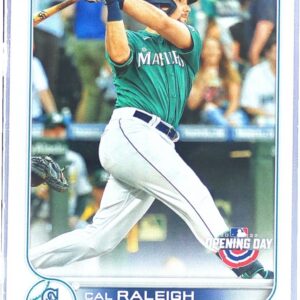 2022 Topps Opening Day Cal Raleigh RC #124 Mariners