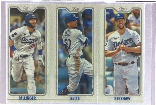 2022 Topps Opening Day Cody Bellinger / Mookie Betts / Clayton Kershaw #TPC-3A