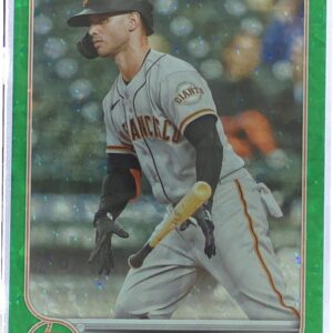 2022 Topps Tommy La Stella Green Foilboard /499 #241 Giants