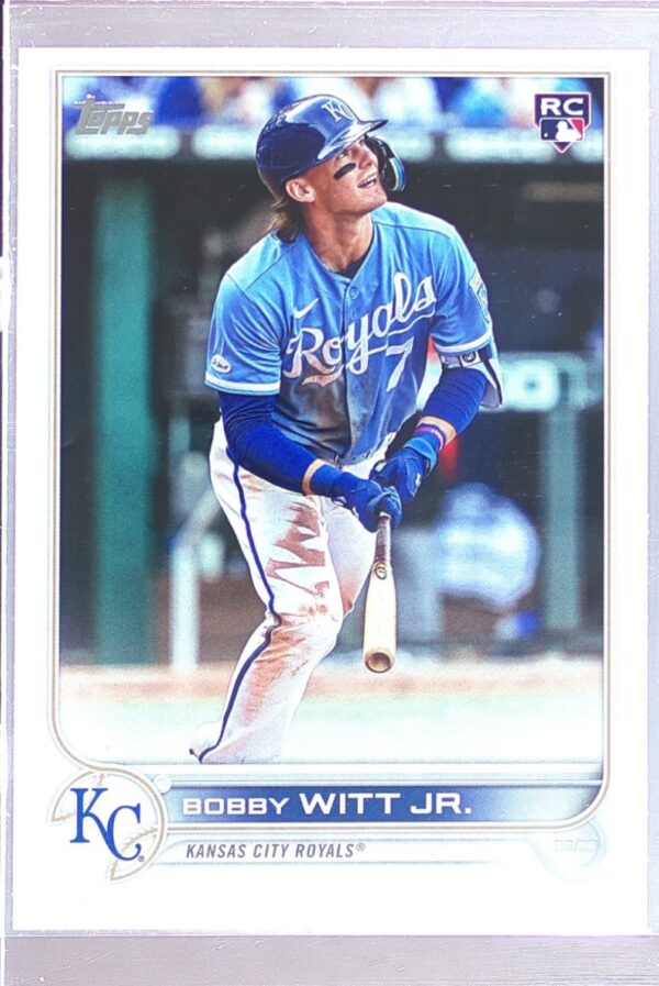2022 Topps Update Bobby Witt Jr. RC #US100 Royals