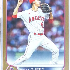 2022 Topps Update Matt Duffy Gold /2022 #US111 Angels