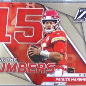 2022 Zenith Patrick Mahomes II #BN-PM Chiefs Behind the Numbers