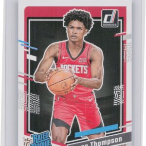 2023-24 Donruss Amen Thompson Rated Rookie RC #206 Rockets