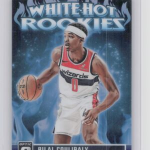 2023-24 Donruss Optic Bilal Coulibaly 4 Wizards White Hot Rookies Holo