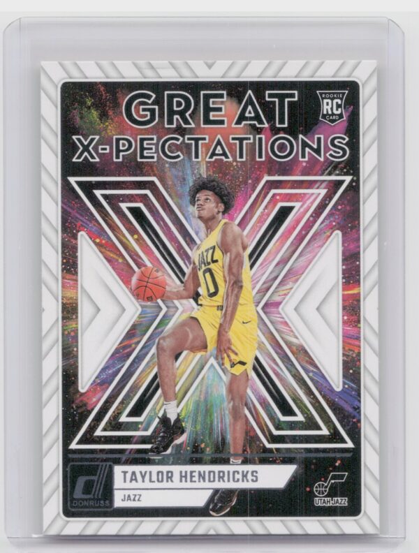 2023-24 Donruss Taylor Hendricks Great X-Pectations Rookie RC#9 Jazz