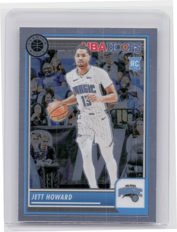 2023-24 Hoops Premium Stock Jett Howard RC 129 Magic