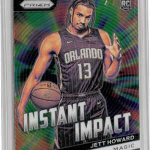 2023-24 Panini Prizm Jett Howard #5 Magic Instant Impact