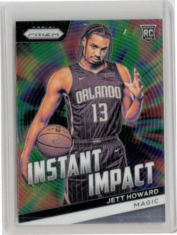 2023-24 Panini Prizm Jett Howard #5 Magic Instant Impact