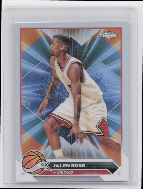 2023-24 Topps Chrome Jalen Rose 194 Bulls