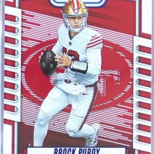 2023 Absolute Brock Purdy Blue #18 49ers