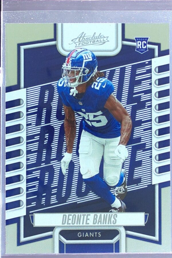2023 Absolute Deonte Banks Retail RC #156 Giants