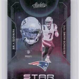 2023 Absolute JuJu Smith-Schuster #SG-18 Patriots Star Gazing