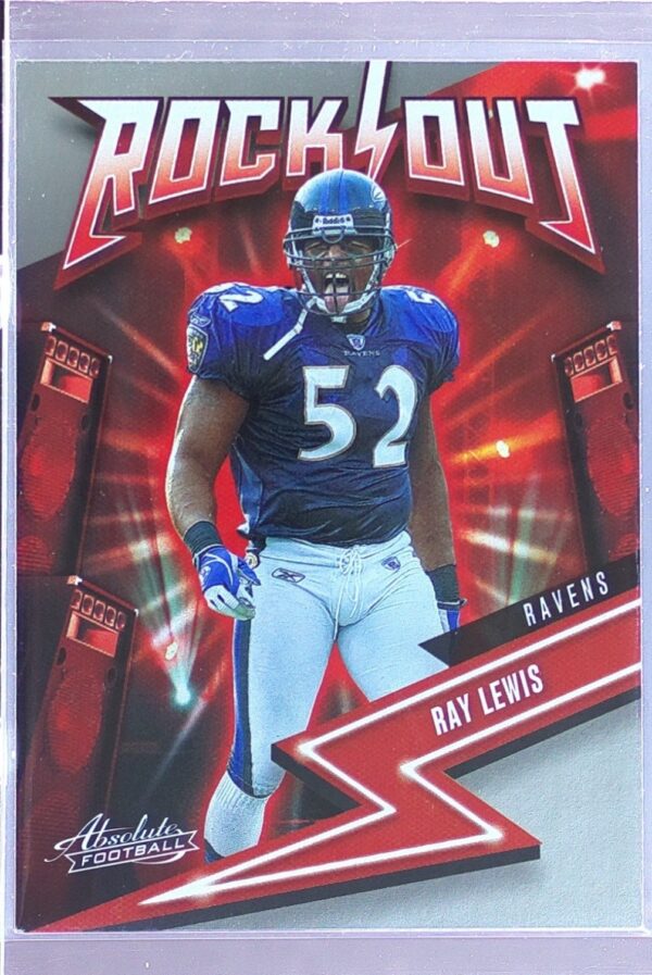 2023 Absolute Ray Lewis #16 Ravens Rock Out