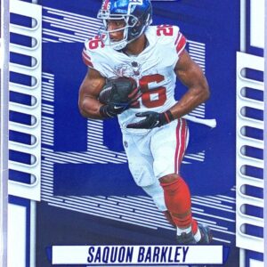 2023 Absolute Saquon Barkley Blue #59 Giants