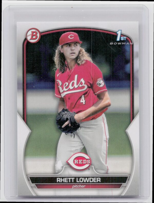 2023 Bowman Draft Rhett Lowder #BD-52 Reds