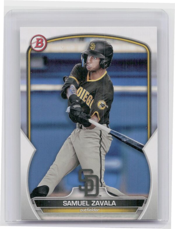 2023 Bowman Draft Samuel Zavala #BD-83 Padres