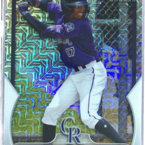 2023 Bowman Dyan Jorge #BCP-22 Rockies Chrome Prospects Mojo Refractors