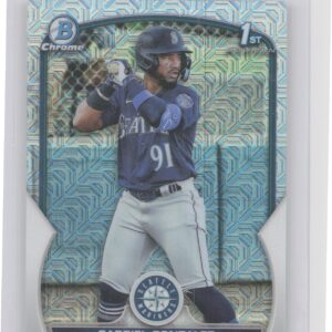 2023 Bowman Gabriel Gonzalez #BCP-133 Mariners Chrome Prospects Mojo Refractors