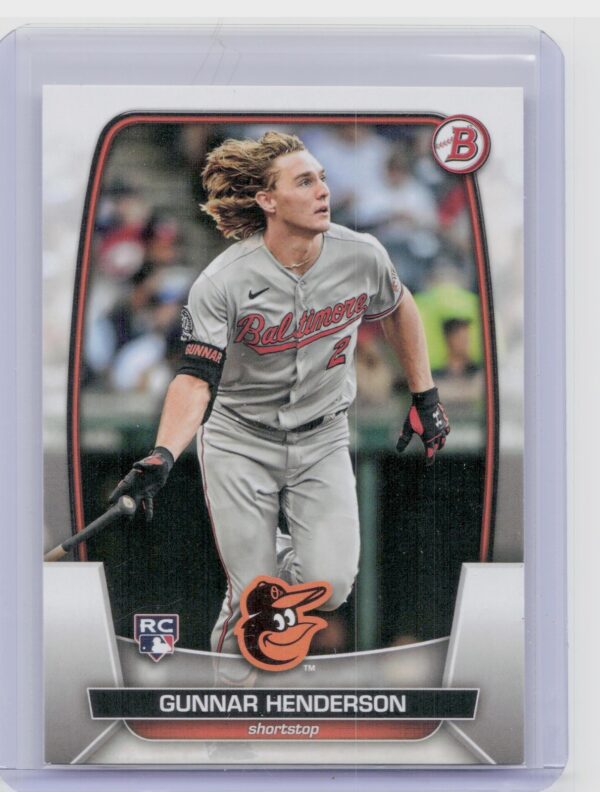 2023 Bowman Gunnar Henderson Rookie #65 Orioles