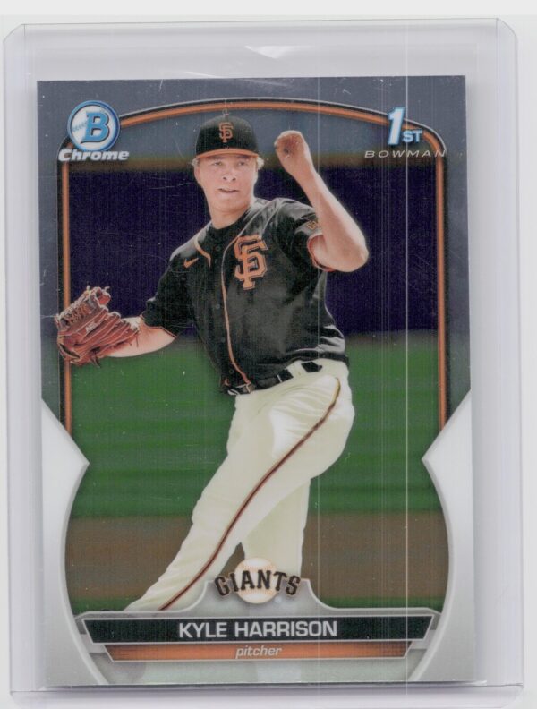 2023 Bowman Kyle Harrison #BCP-93 Giants Chrome Prospects